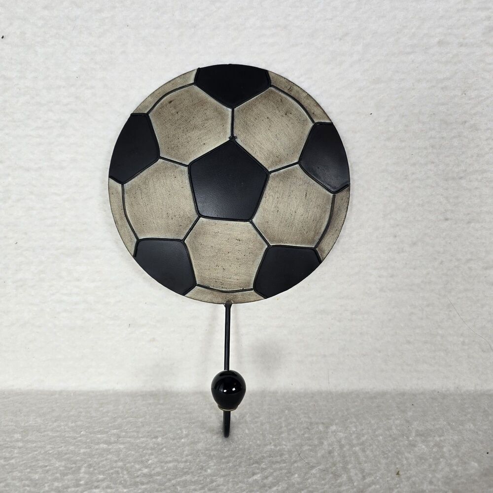 Soccer Ball Metal Hook For Room Playroom Classroom Hobby Lobby Sports Decor New